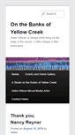 Mobile Screenshot of onthebanksofyellowcreek.com
